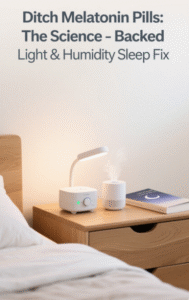 Ditch Melatonin Pills: The Science-Backed Light & Humidity Sleep Fix (Lab-Verified Results)